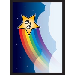 Protège-cartes illustré legion standard "Rainbow Star"