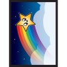 Protège-cartes illustré legion standard "Rainbow Star"