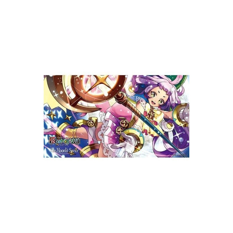 Tapis de jeu illustré force of will - the moonlit savior