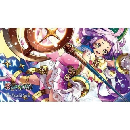 Tapis de jeu illustré force of will - the moonlit savior