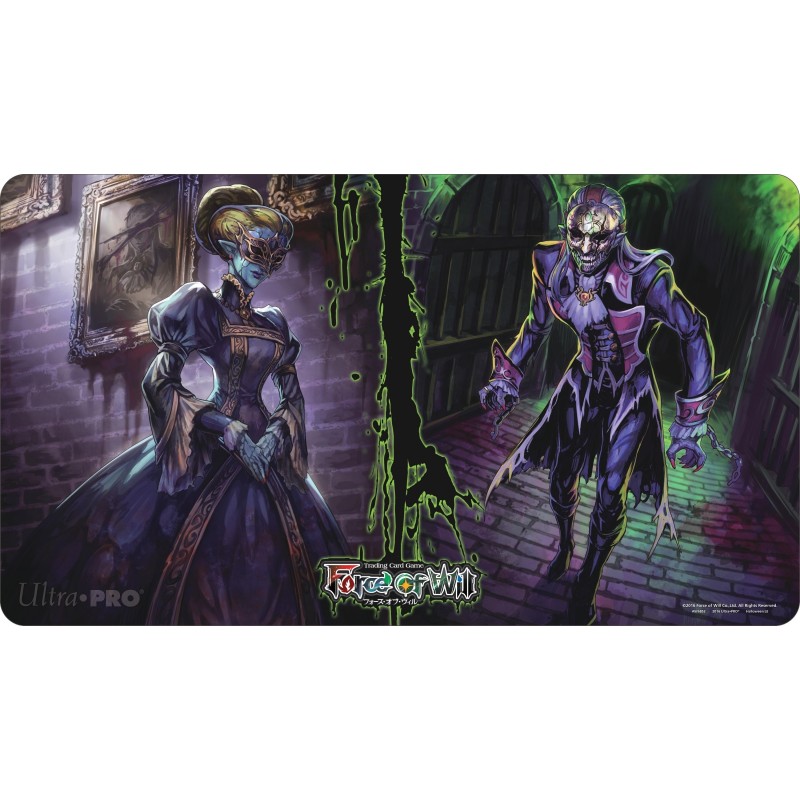 Tapis de jeu Playmat illustré Force of Will - Halloween Edition Limitée Tapis de jeu Playmat illustré Force of Will - Halloween Edition Limitée