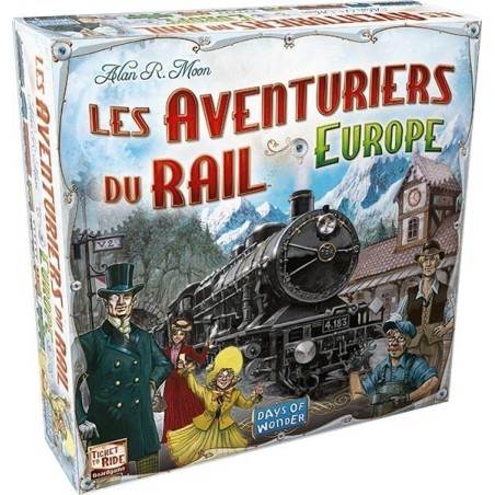 Jeux de société - Les Aventuriers du Rail Europe