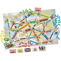 Jeux de société - Les Aventuriers du Rail : Mon premier voyage - Europe