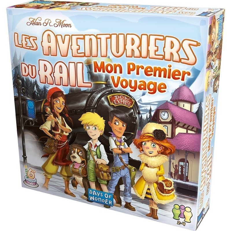 Jeux de société - Les Aventuriers du Rail : Mon premier voyage - Europe Jeux de société - Les Aventuriers du Rail : Mon premier voyage - Europe