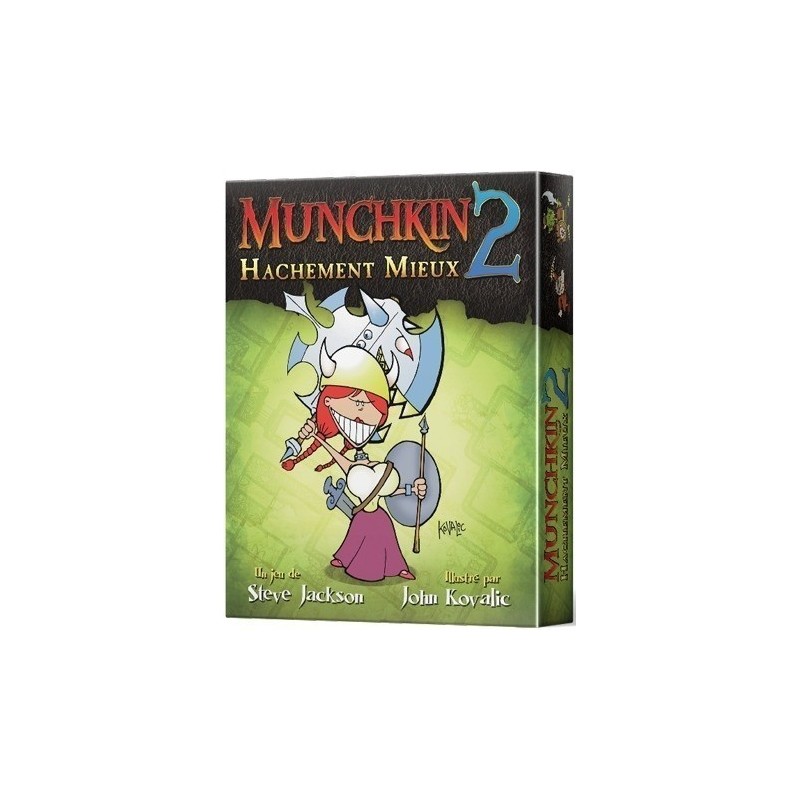 Jeux de société - Munchkin 2 : Hachement Mieux Jeux de société - Munchkin 2 : Hachement Mieux