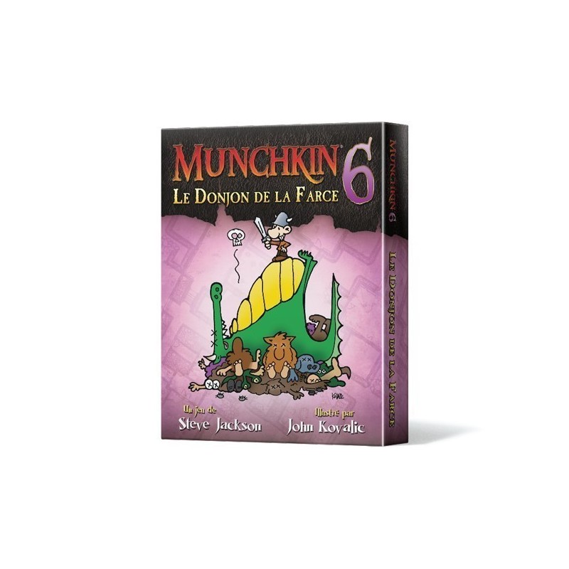 Jeux de société - Munchkin 6 : Le Donjon de la Farce Jeux de société - Munchkin 6 : Le Donjon de la Farce