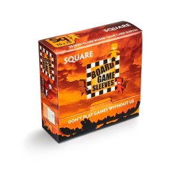 Board Game Sleeves 50 pochettes Antireflet Square 70 x 70 mm
