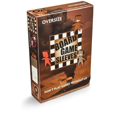 Board Game Sleeves 50 pochettes Antireflet Oversize 79 x 120 mm