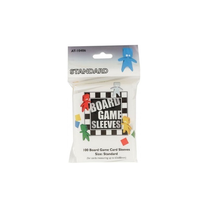 Board Game Sleeves 100 pochettes Standard 63 x 88 mm Board Game Sleeves 100 pochettes Standard 63 x 88 mm