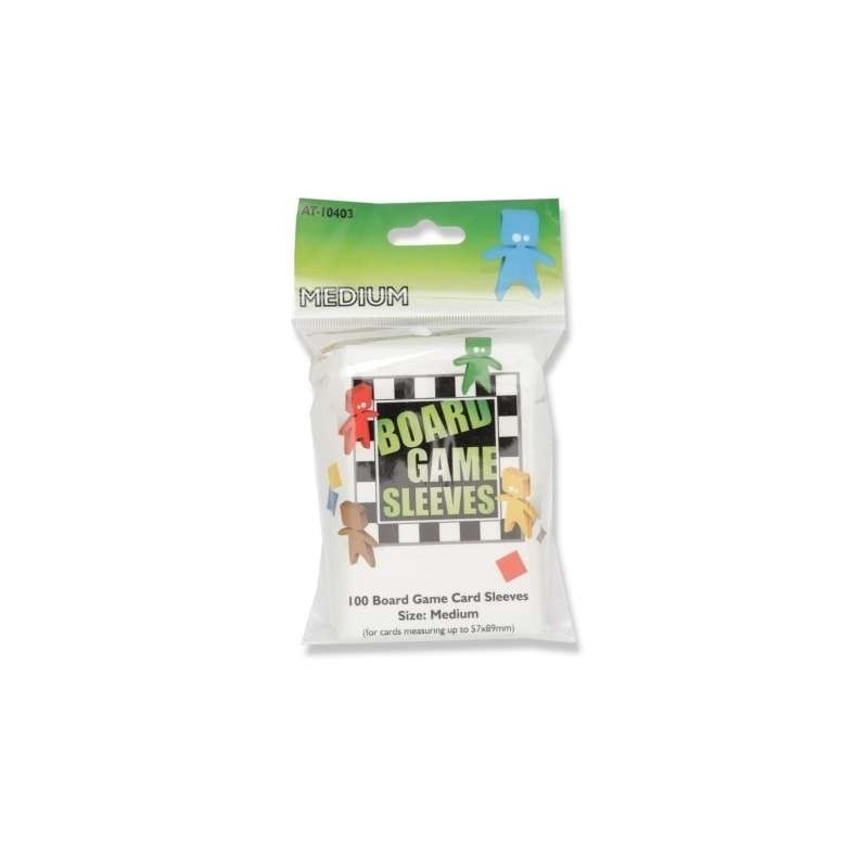 Board Game Sleeves 100 pochettes Medium 57 x 89 mm Board Game Sleeves 100 pochettes Medium 57 x 89 mm