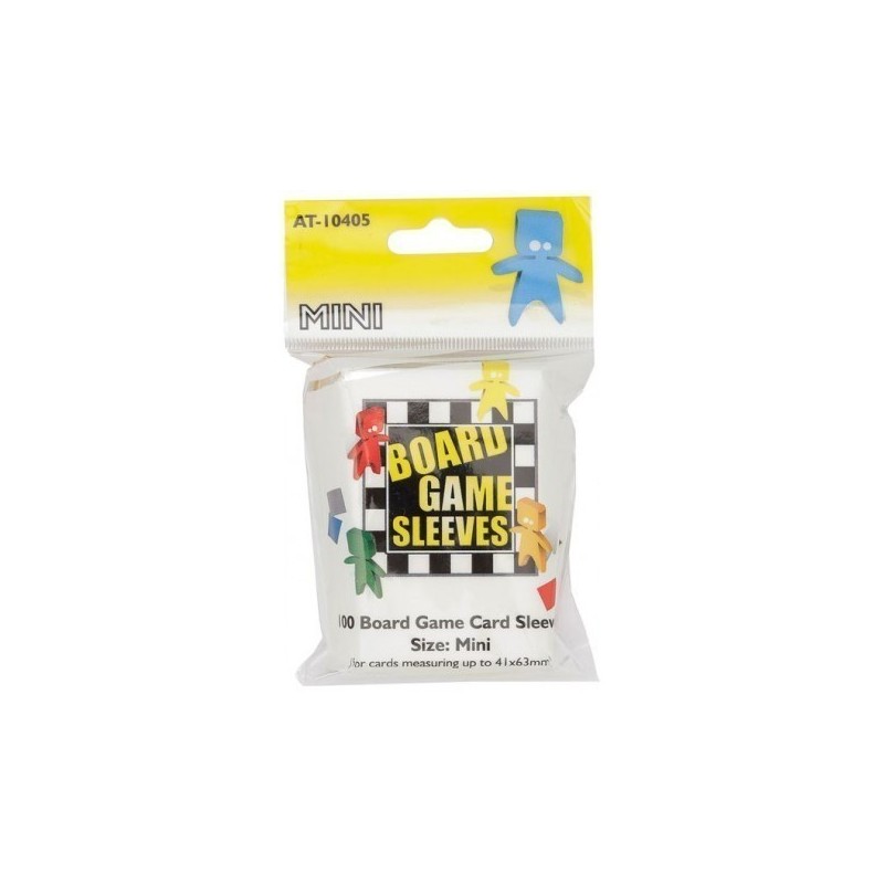 Board Game Sleeves 100 pochettes Mini 41 x 63 mm Board Game Sleeves 100 pochettes Mini 41 x 63 mm
