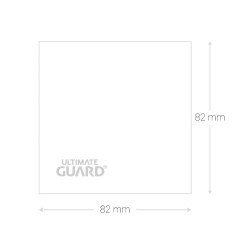 Protège-cartes Ultimate Guard transparente Premium Big Square