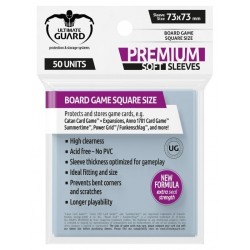 Protège-cartes Ultimate Guard transparente Premium Square