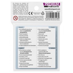 Protège-cartes Ultimate Guard transparente Premium Square