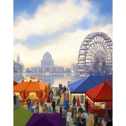 Jeux de société - Exposition Universelle Chicago 1893