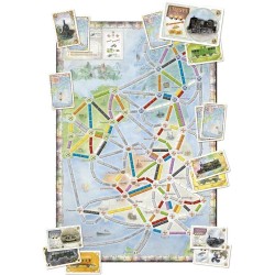 Jeux de société - Les Aventuriers du Rail Ext. Royaume Uni - Pennsylvania