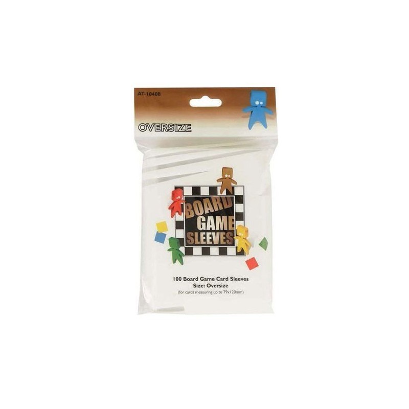 Board Game Sleeves 100 pochettes Oversized 82 x 120 mm Board Game Sleeves 100 pochettes Oversized 82 x 120 mm