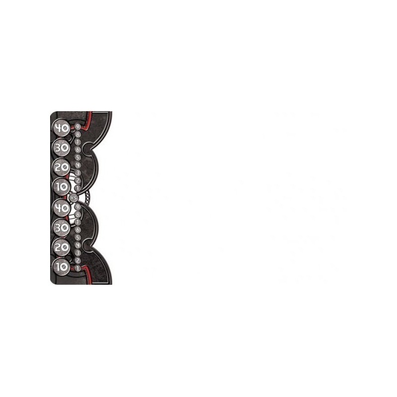 Tapis de jeu illustré Sketch Game Mat with Life Counter Tapis de jeu illustré Sketch Game Mat with Life Counter