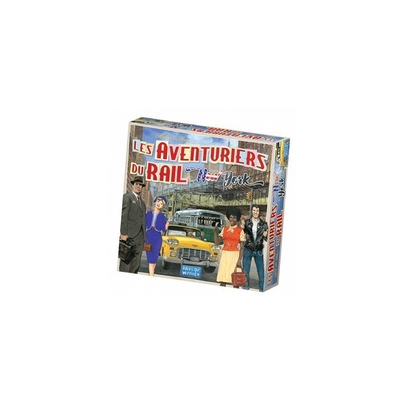 Précommande : Jeux de société - Les Aventuriers du Rail New York 22/06/18 Précommande : Jeux de société - Les Aventuriers du Rail New York 22/06/18