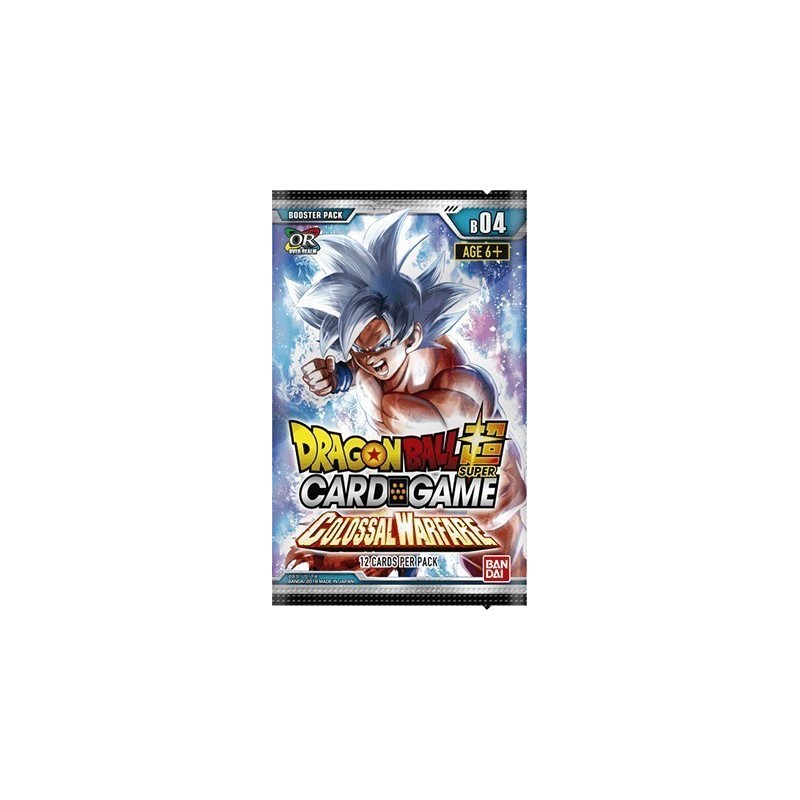 Booster Dragon Ball Super Card Game - Colossal Warfare boite complète 