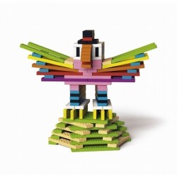 BIOBLO Fun box 200 briques 10 couleurs 