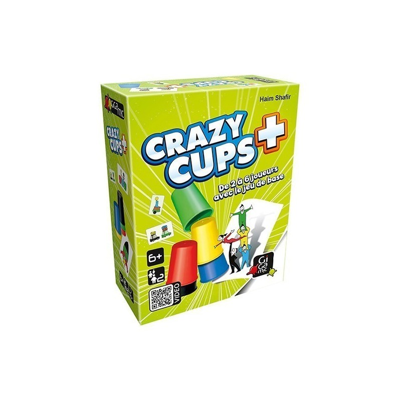 Jeux de société - Crazy Cups + Jeux de société - Crazy Cups +