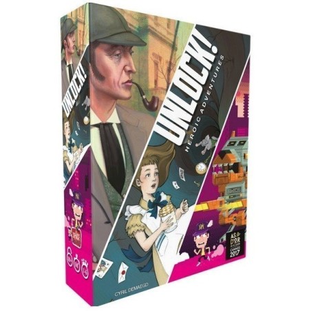 Précommande - Jeux de société - Unlock ! Heroic Adventures