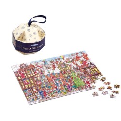 Puzzle : Boule de Noël Santa Scramble