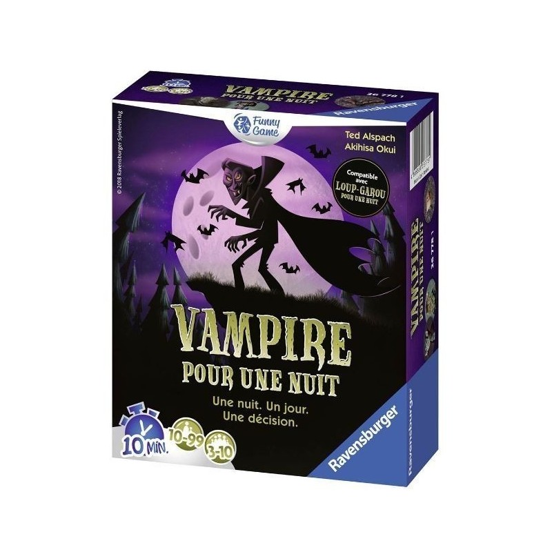 Jeux de société - Vampire pour une nuit