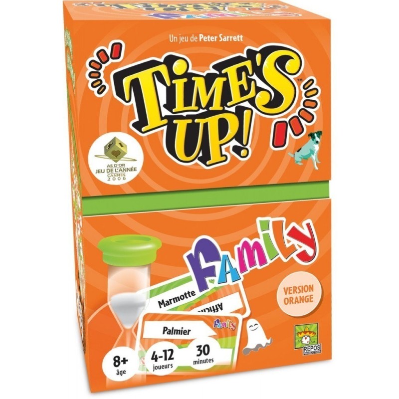 Jeux de société - Time's Up ! Family orange Jeux de société - Time's Up ! Family orange