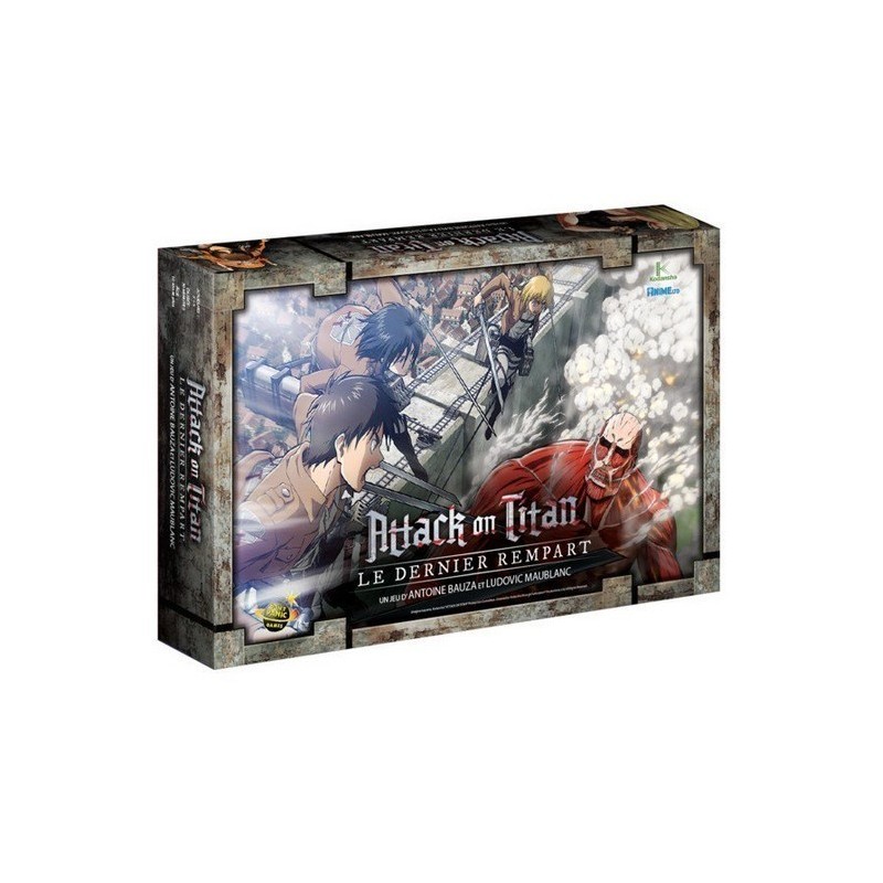 Jeux de société - : L'attaque des Titans - Le Dernier Rempart - Attack on Titan Jeux de société - : L'attaque des Titans - Le Dernier Rempart - Attack on Titan