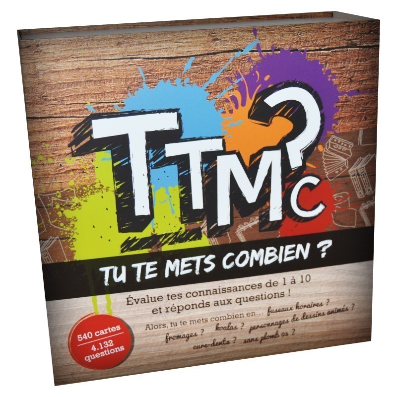 Jeux de société - TTMC - Tu Te Mets Combien ? Jeux de société - TTMC - Tu Te Mets Combien ?