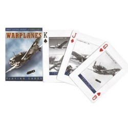 Jeux de société - Jeu 54 cartes illustrés Warplanes
