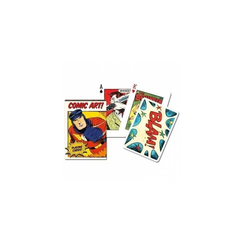 54 cartes illustrés Comic Art ! 54 cartes illustrés Comic Art !