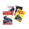 Jeu de cartes Piatnik de 54 cartes illustrés Rail Art