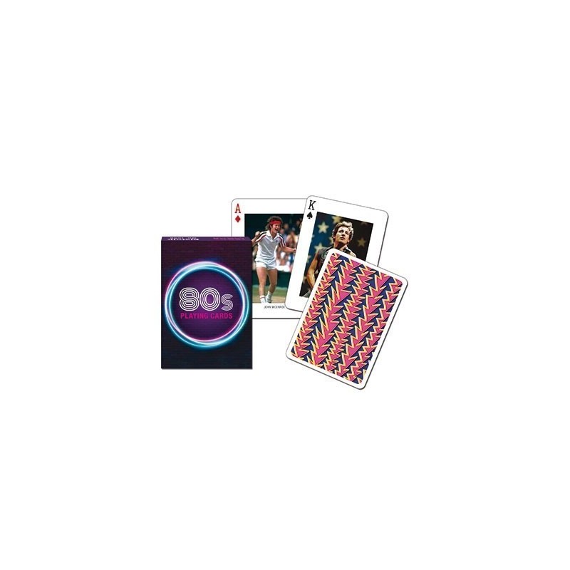 Jeux de société - Jeu 54 cartes illustrés 80s Jeux de société - Jeu 54 cartes illustrés 80s