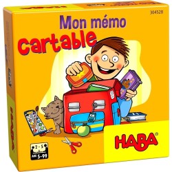 Jeux de société - Mon mémo cartable
