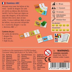 Jeux de société - Dominos ABC