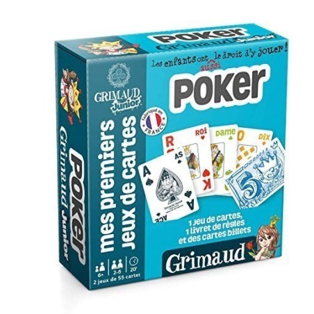 Mes premiers jeux de cartes - Poker Junior