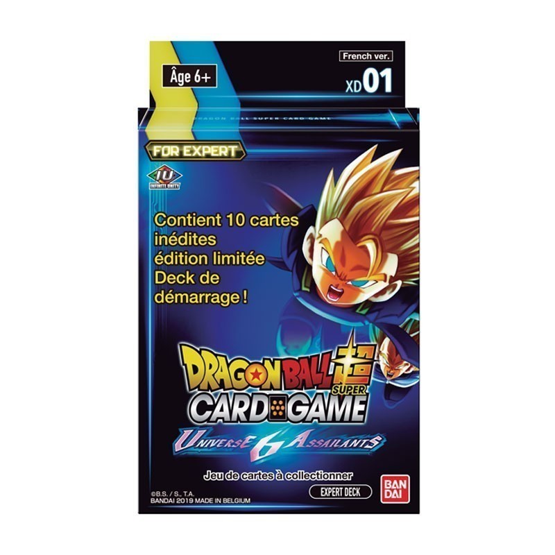 Starter Dragon Ball Card Game Expert Deck 1 Universe 6 Assailants Starter Dragon Ball Card Game Expert Deck 1 Universe 6 Assailants