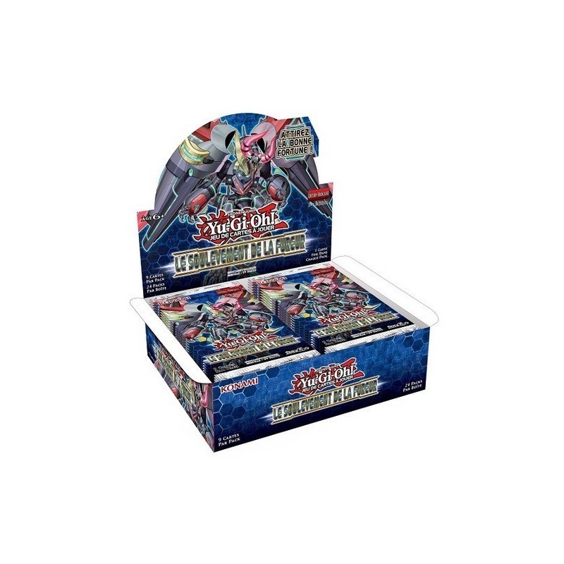 Précommande : Booster Yu-Gi-Oh!  Le Soulèvement De La Fureur Boite Complète 25/07/19