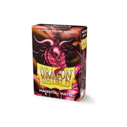 Protège-cartes Dragon Shield - 60 Japanese Sleeves Matte Magenta - Demato