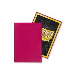 Protège-cartes Dragon Shield - 60 Japanese Sleeves Matte Magenta - Demato