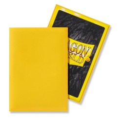 Protège-cartes Dragon Shield - 60 Japanese Sleeves Matte Jaune - Shesha