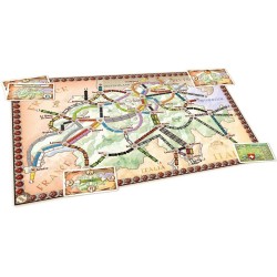 Jeux de société - Les Aventuriers du Rail - Extension : Inde & Suisse