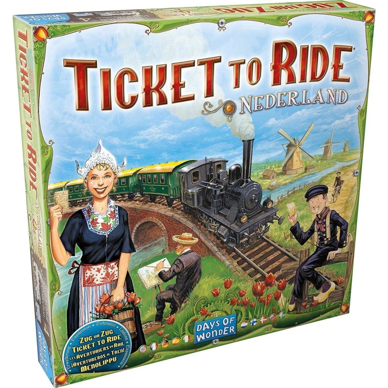 Jeux de société - Les Aventuriers du Rail Pays-Bas