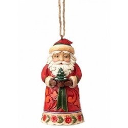 Figurine Jim Shore Suspension Noël Père-Noël