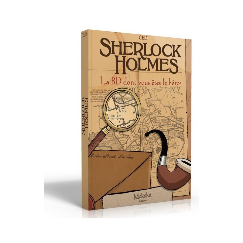 La BD dont vous êtes le héros - Sherlock Holmes La BD dont vous êtes le héros - Sherlock Holmes