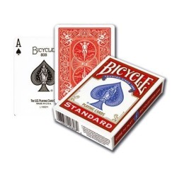 Bicycle - Cartes Courtes - Standard - Rouge - Spéciales Magie