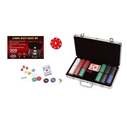 Mallette de Poker 300 jetons 11.5G